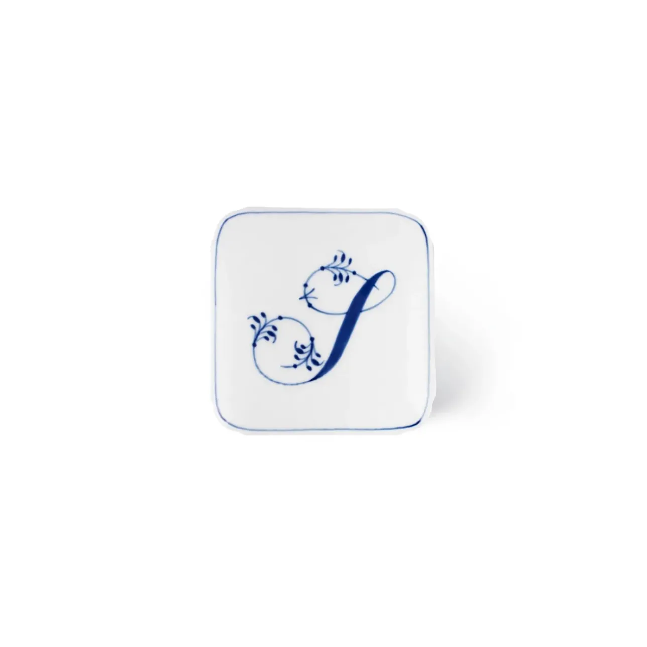 Alfabet Kollektion*Royal Copenhagen Alfabet Kollektion firkantet bonbonniere, , 13 cl S
