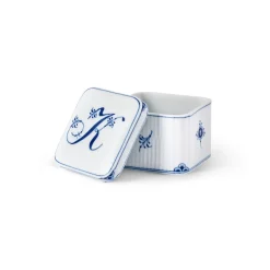 Alfabet Kollektion|Opbevaringskrukker*Royal Copenhagen Alfabet olletion firantet bonbonniere, , 13 cl K