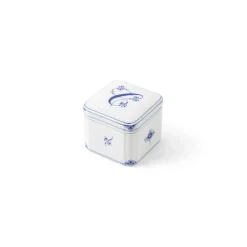 Alfabet Kollektion|Opbevaringskrukker*Royal Copenhagen Alfabet Kollektion firkantet bonbonniere, , 13 l C