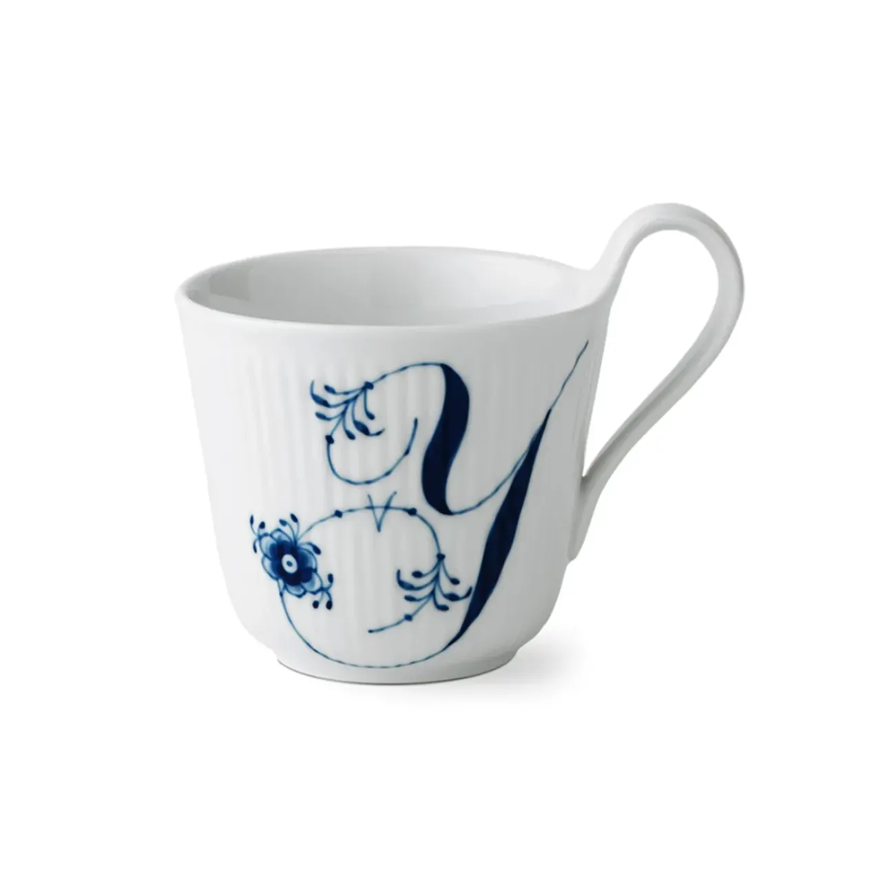 Alfabet Kollektion|Kaffekopper*Royal Copenhagen Alfabet Kollektion højhankskop, , 33cl Y