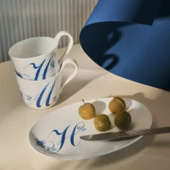 Alfabet Kollektion|Kaffekopper*Royal Copenhagen Alfabet Kollektion øjankskop, , 33cl H