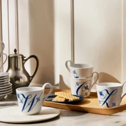 Alfabet Kollektion|Kaffekopper*Royal Copenhagen Alfabet Kollektion højhankskop, W, 33 cl