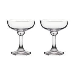 Aurora|Glas*Royal Copenhagen Aurora coupe champagneglas, 25 cl, 2 stk.