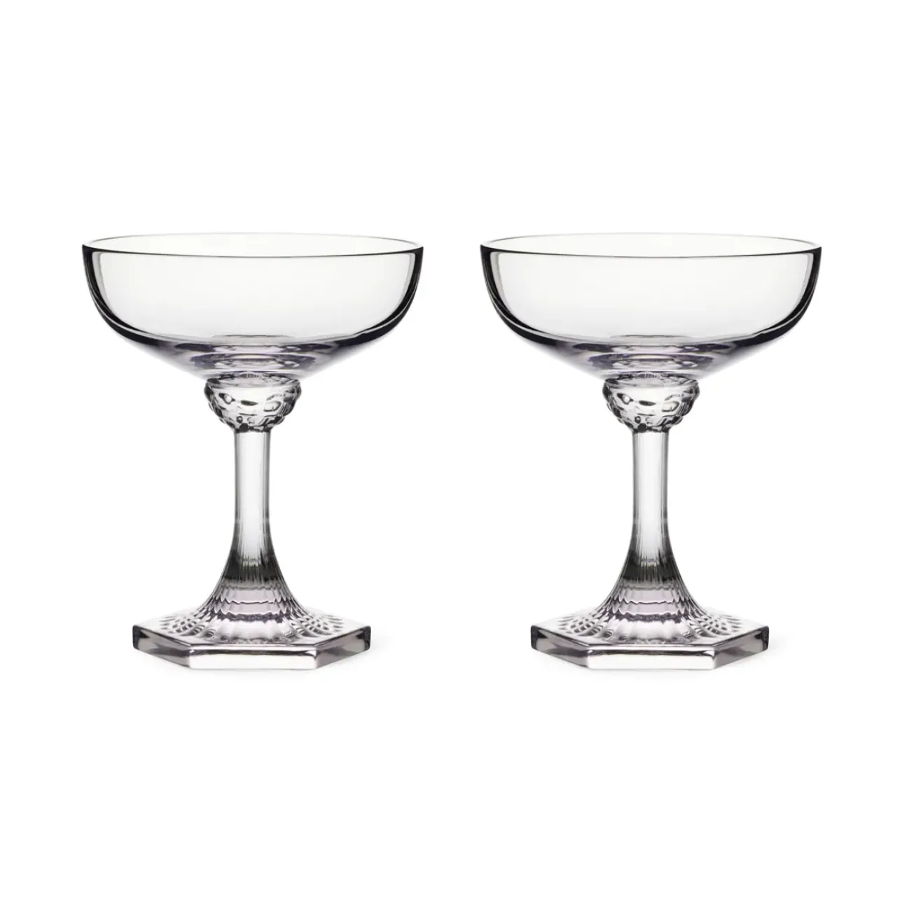 Aurora|Glas*Royal Copenhagen Aurora coupe champagneglas, 25 cl, 2 stk.