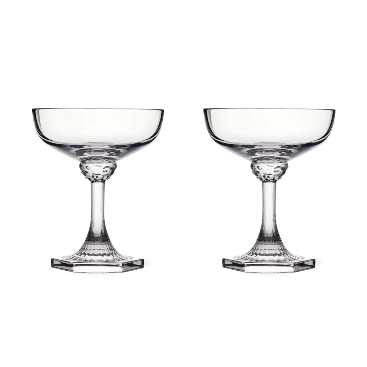 Aurora|Glas*Royal Copenhagen Aurora coupe champagneglas, 25 cl, 2 stk.
