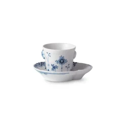 Eksklusive Steldele|Blå Elements*Royal Copenhagen Blå Elements espressokop og underkop, 9 cl