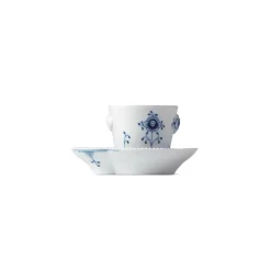 Eksklusive Steldele|Blå Elements*Royal Copenhagen Blå Elements espressokop og underkop, 9 cl