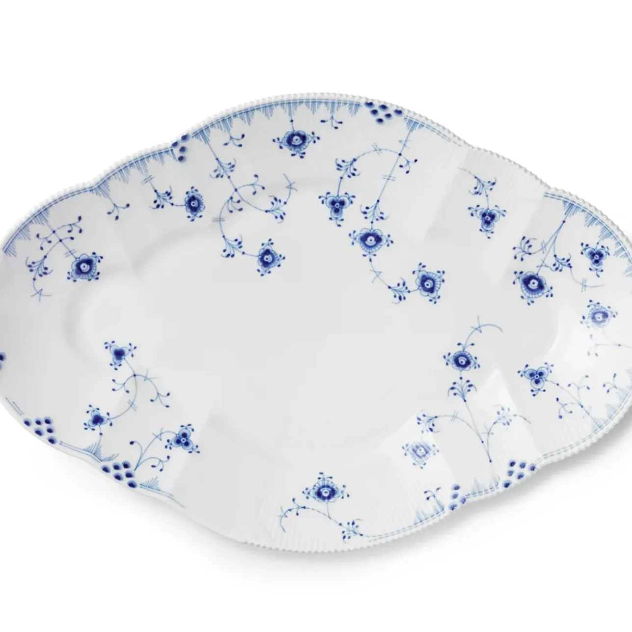 Eksklusive Steldele|Blå Elements*Royal Copenhagen Blå Elements fad, 49 cm