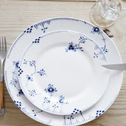 Eksklusive Steldele|Blå Elements*Royal Copenhagen Blå Elements tallerken, 28 cm