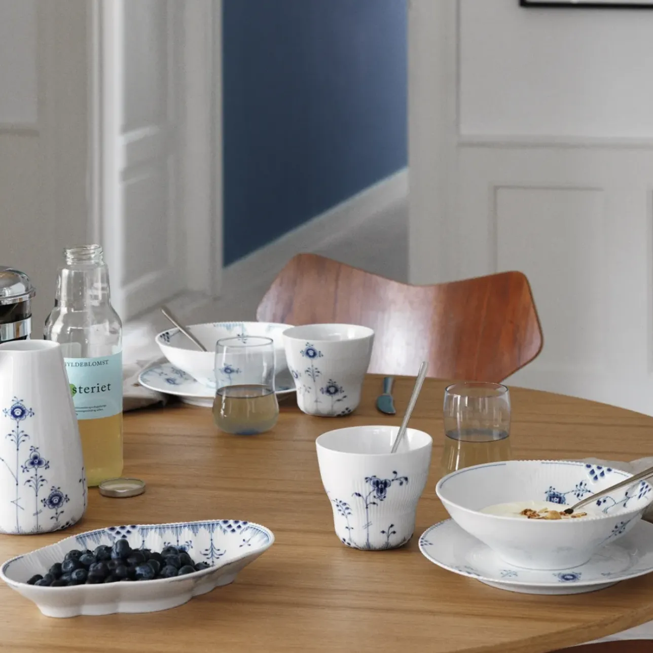Eksklusive Steldele|Blå Elements*Royal Copenhagen Blå Elements termokrus, 35 cl