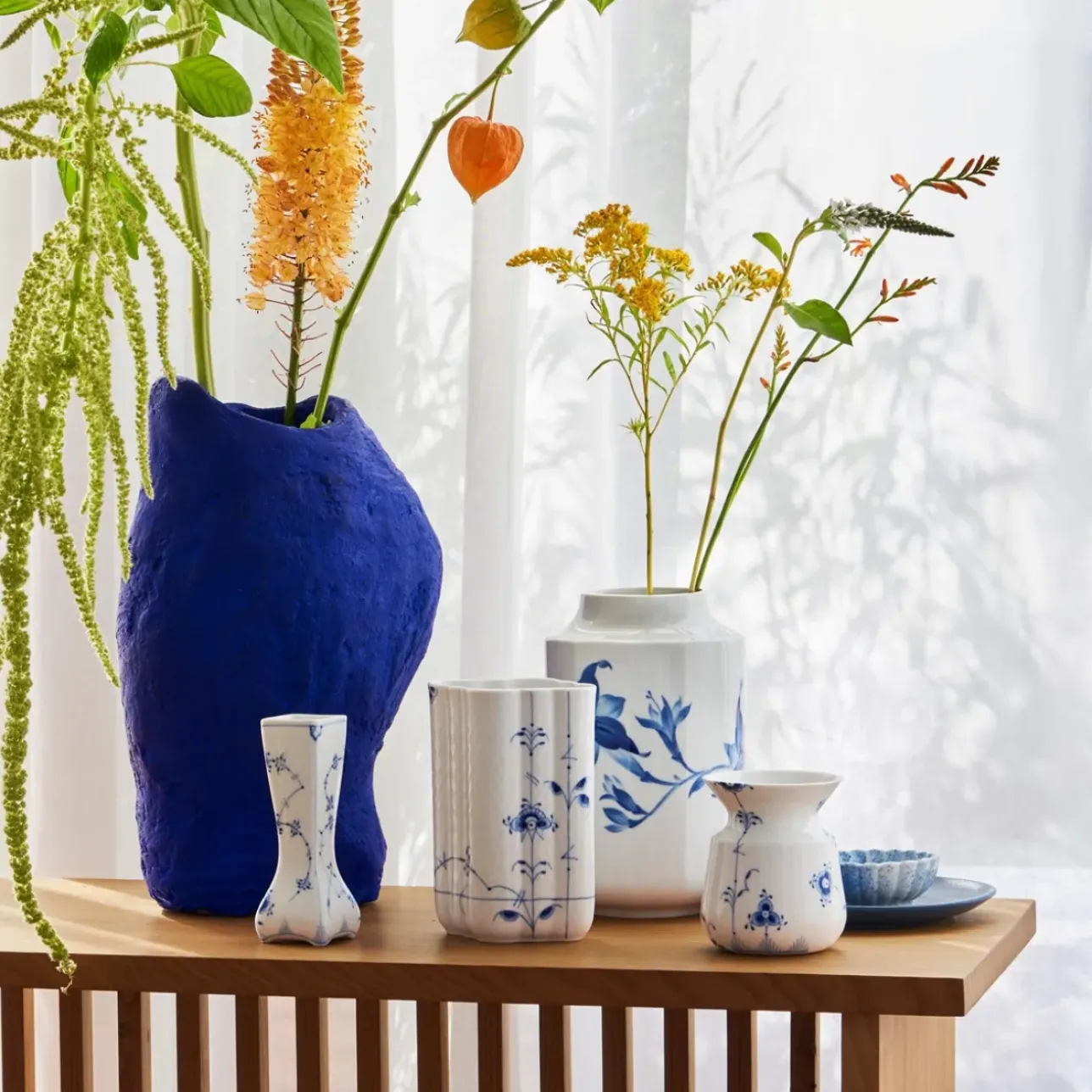 Eksklusive Steldele|Blå Elements*Royal Copenhagen Blå Elements vase, 10 cm