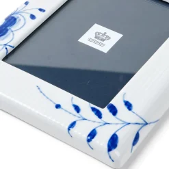 Blå Mega Riflet|Home Décor*Royal Copenhagen Blå Mega Riflet billedramme, 21 cm