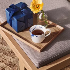 Blå Mega Riflet|Kaffekopper*Royal Copenhagen Blå Mega Riflet højhankskop, , 33 cl Bespoke