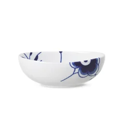 Blå Mega Riflet|Snackskåle*Royal Copenhagen Blå Mega Riflet oval skål, 37 cl