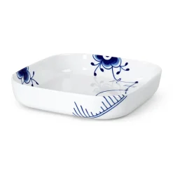 Blå Mega Riflet|Ovnfaste Fade*Royal Copenhagen Blå Mega Riflet ovnfast fad, 25 cm