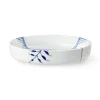 Blå Mega Riflet|Ovnfaste Fade*Royal Copenhagen Blå Mega Riflet ovnfast fad, 27 cm