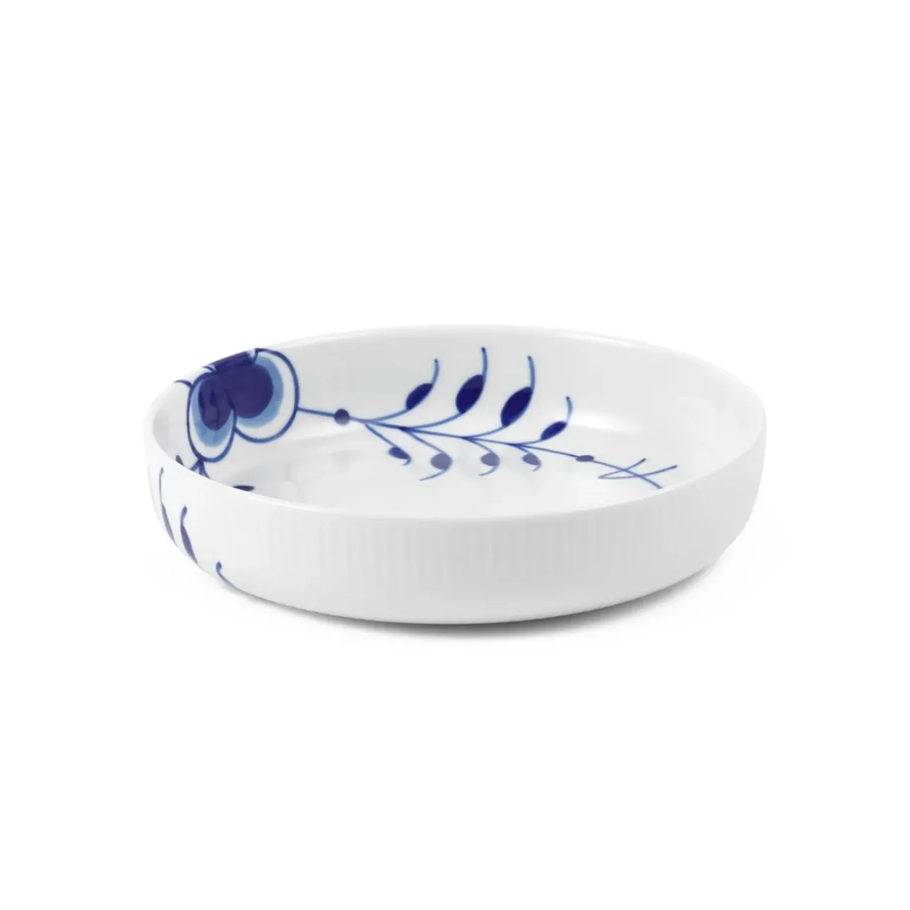 Blå Mega Riflet|Ovnfaste Fade*Royal Copenhagen Blå Mega Riflet ovnfast fad, 18,5 cm