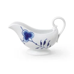 Blå Mega Riflet|Sovseskåle Og -Kander*Royal Copenhagen Blå Mega Riflet saucekande, 37 cl