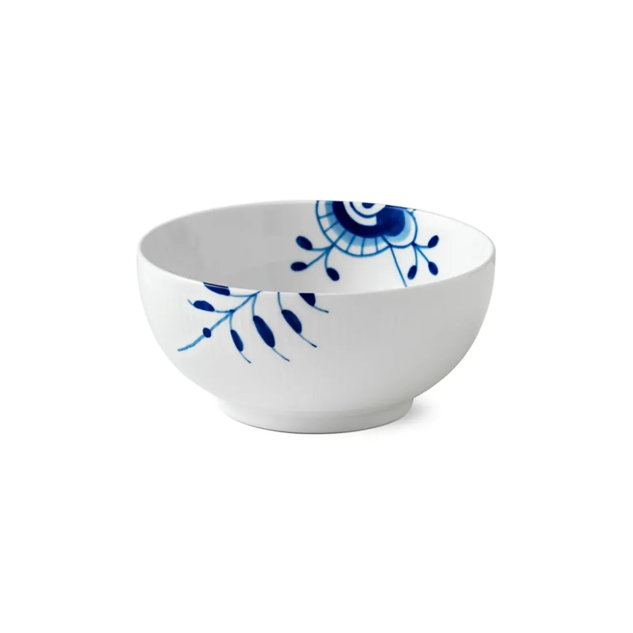 Blå Mega Riflet|Salatskåle*Royal Copenhagen Blå Mega Riflet skål, 110 cl