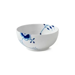 Blå Mega Riflet|Salatskåle*Royal Copenhagen Blå Mega Riflet skål, 110 cl