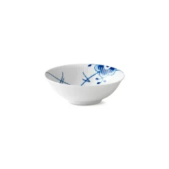 Blå Mega Riflet|Snackskåle*Royal Copenhagen Blå Mega Riflet skål, 35 cl