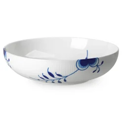 Blå Mega Riflet|Salatskåle*Royal Copenhagen Blå Mega Riflet skål, 240 cl