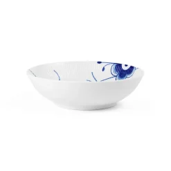 Blå Mega Riflet|Salatskåle*Royal Copenhagen Blå Mega Riflet skål, 110 cl Blå Mega Riflet