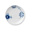 Blå Mega Riflet|Desserttallerkener*Royal Copenhagen Blå Mega Riflet tallerken coupe, 19 cm
