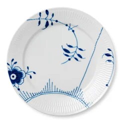 Blå Mega Riflet|Middagstallerkener*Royal Copenhagen Blå Mega Riflet tallerken, , 27 cm Dekoration 2