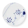 Blå Mega Riflet|Middagstallerkener*Royal Copenhagen Blå Mega Riflet tallerken, dekoration 9, 25 cm