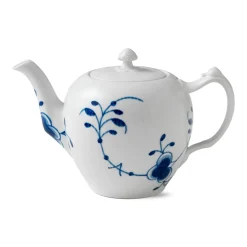 Blå Mega Riflet|Kander*Royal Copenhagen Blå Mega Riflet tekande, 100 cl