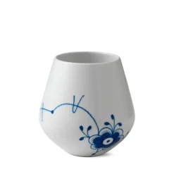 Blå Mega Riflet|Home Décor*Royal Copenhagen Blå Mega Riflet vase, 15 cm