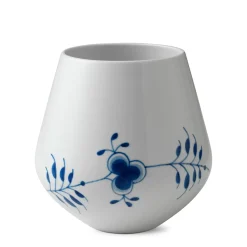 Blå Mega Riflet|Home Décor*Royal Copenhagen Blå Mega Riflet vase, 20,5 cm