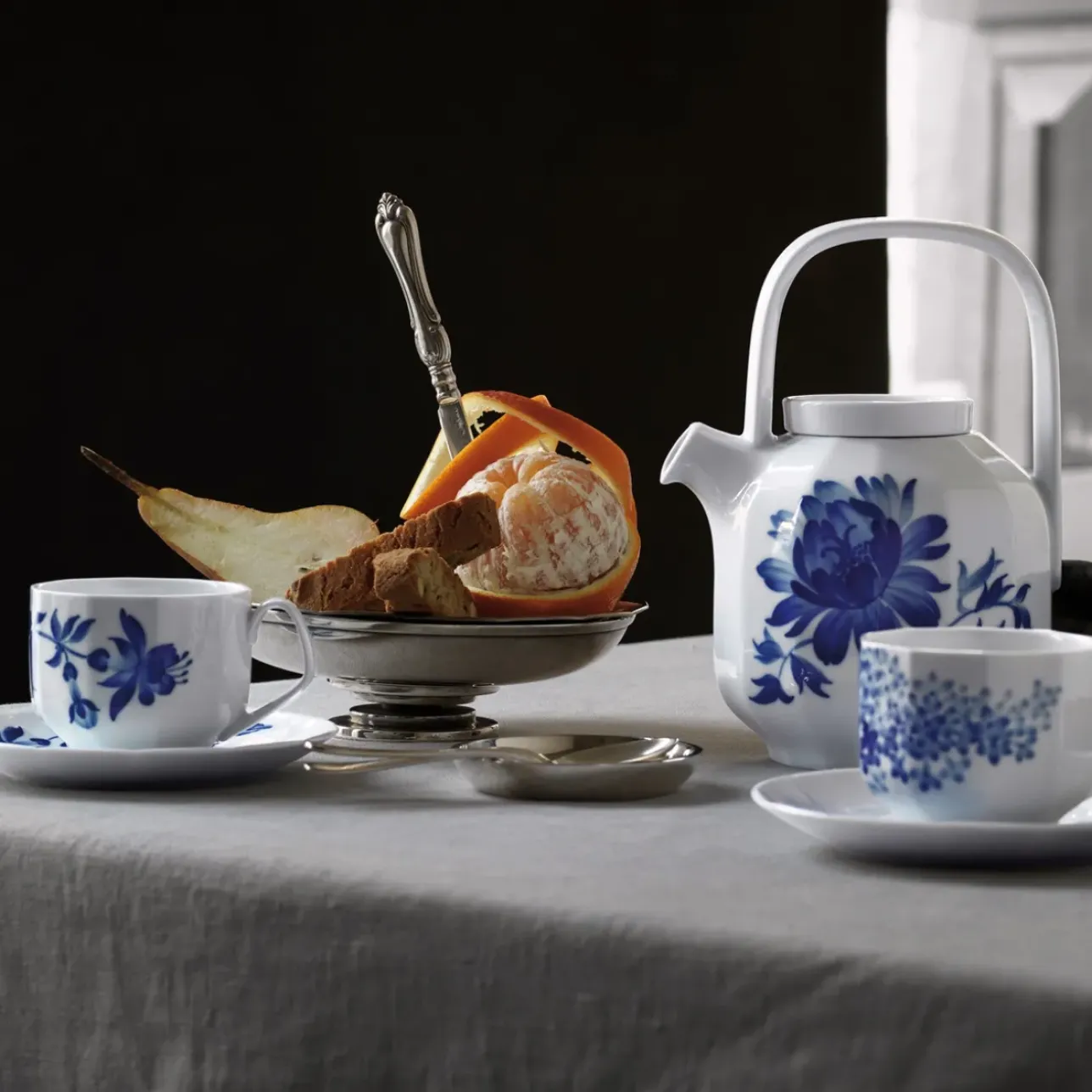 Blomst|Kaffekopper*Royal Copenhagen blomst kop og underkop, Syren, 22 cl