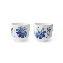 Blomst|Kaffekopper*Royal Copenhagen blomst multikop, 20 cl, 2 stk.