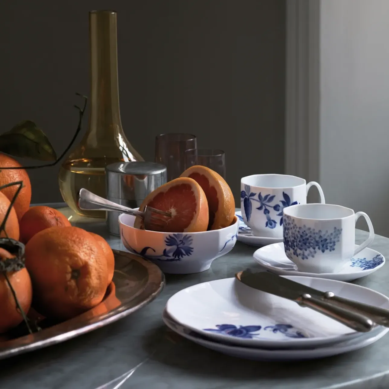 Blomst|Snackskåle*Royal Copenhagen blomst skål, Duftnellike, 40 cl