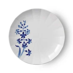 Blomst|Frokost Tallerkener*Royal Copenhagen blomst tallerken, Hyacint, 22 cm