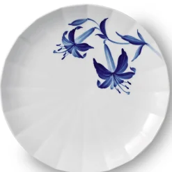 Blomst|Middagstallerkener*Royal Copenhagen blomst tallerken, Lilje, 27 cm