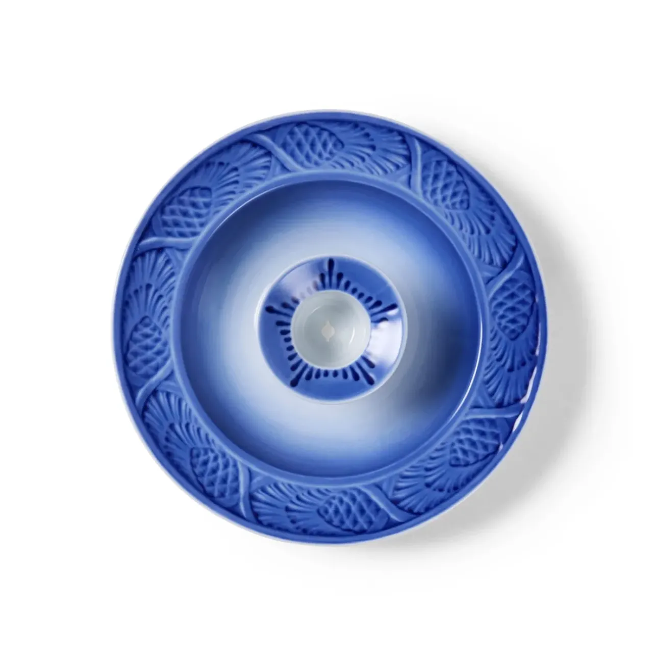 Blå Samlerartikler|Blå Samlerartikler*Royal Copenhagen Blå Samlerartikler lysestage, 15 cm