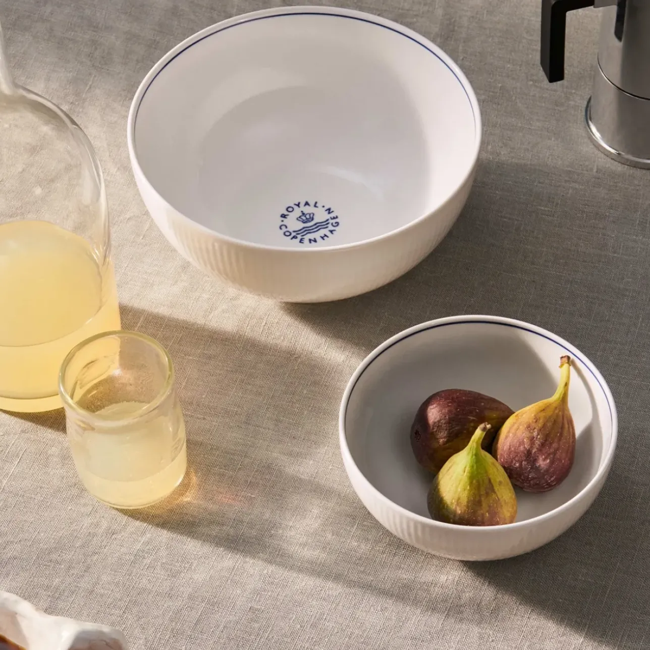 Blueline|Frugtskåle*Royal Copenhagen Blueline skål, 73 cl