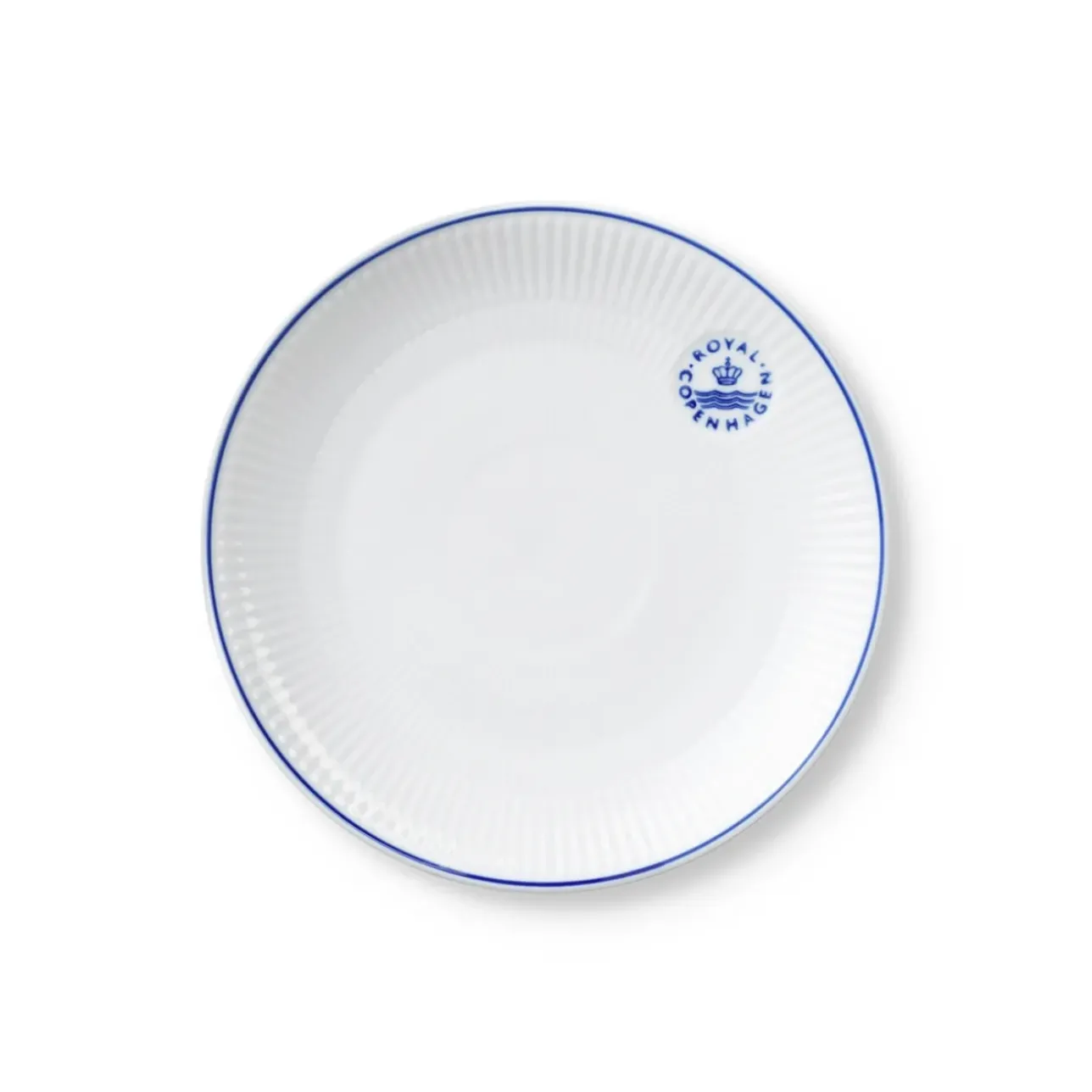 Blueline|Desserttallerkener*Royal Copenhagen Blueline tallerken coupe, 19 cm