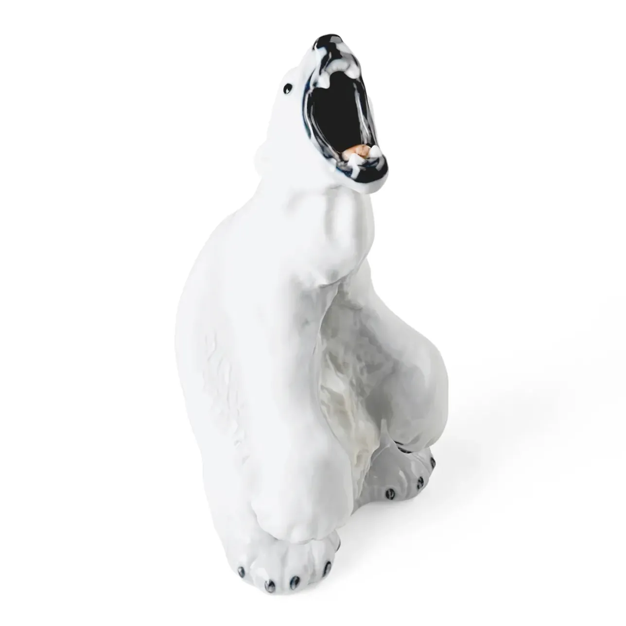 Home Décor|Skulpturer Og Figurer*Royal Copenhagen Figurer brølende isbjørn, 33,5 cm Brølende