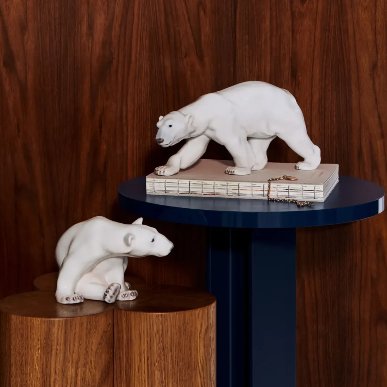 Home Décor|Skulpturer Og Figurer*Royal Copenhagen Figurer gående isbjørn, 14 cm Gående