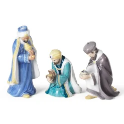 Home Décor|Skulpturer Og Figurer*Royal Copenhagen Figurer krybbespil, de tre vise mænd, 19 cm, 12,5 cm, 14,5 cm, 3 stk.