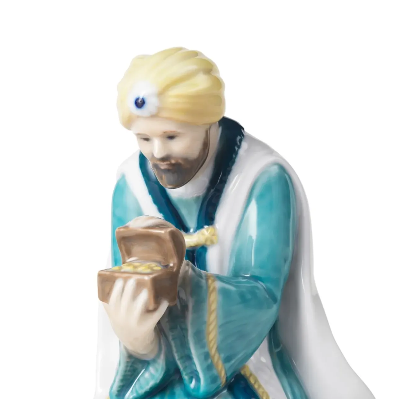 Home Décor|Skulpturer Og Figurer*Royal Copenhagen Figurer krybbespil, de tre vise mænd, 19 cm, 12,5 cm, 14,5 cm, 3 stk.