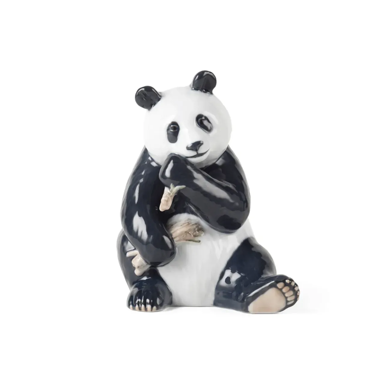 Home Décor|Skulpturer Og Figurer*Royal Copenhagen Figurer spisende panda, 18 cm Spiser