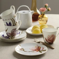Flora|Kaffekopper*Royal Copenhagen Flora højhankskop, , 33 cl Magnolia