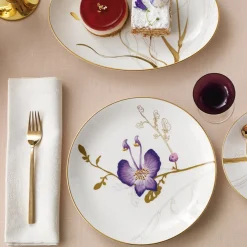Flora|Frokost Tallerkener*Royal Copenhagen Flora tallerken, Stedmoderblomst, 22 cm