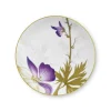 Flora|Desserttallerkener*Royal Copenhagen Flora tallerken, Stedmoderblomst, 19 cm