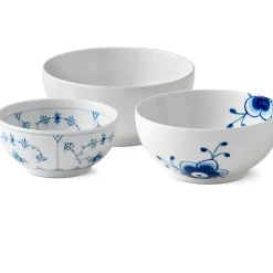 Gifts With History|Snackskåle*Royal Copenhagen Gifts With History skål, 13 cm, 15 cm, 18 cm, 3 stk.